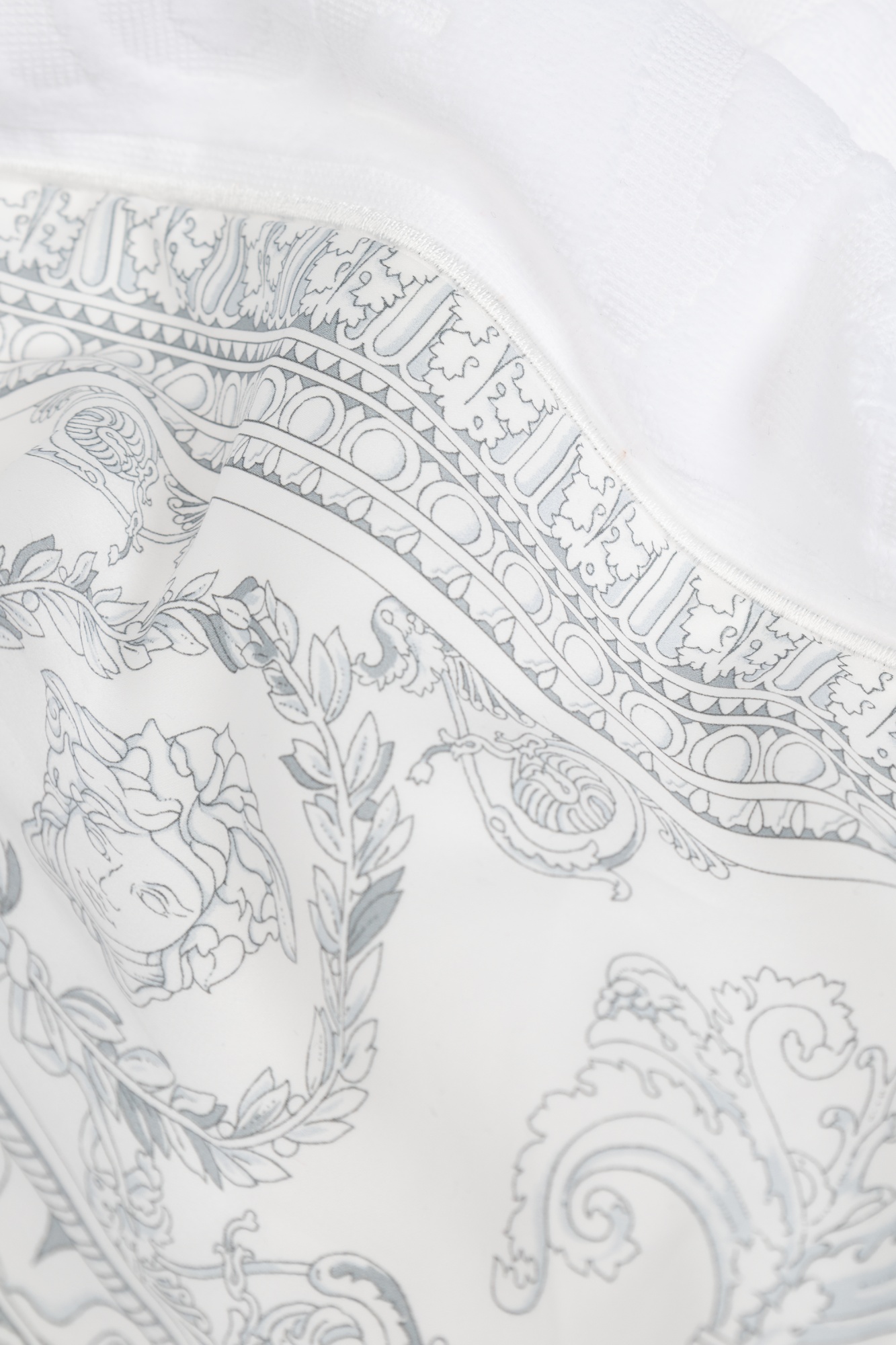 Versace Home Pattern Towel In White