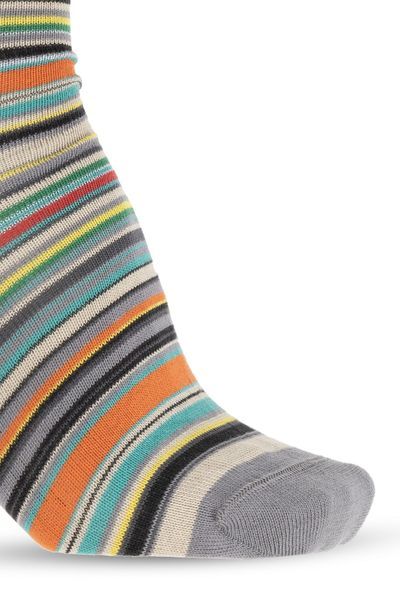 PAUL SMITH STRIPED THREE-PAIR SOCKS SET