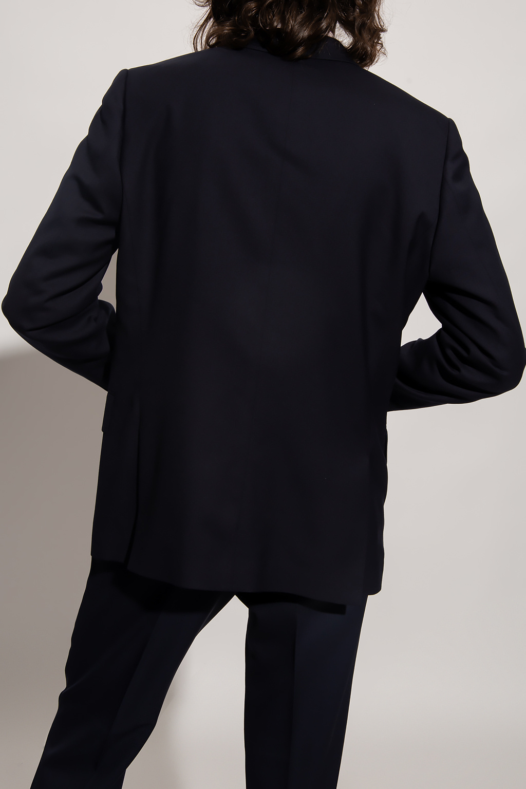 Paul Smith Single-breasted Wool Blazer In Black
