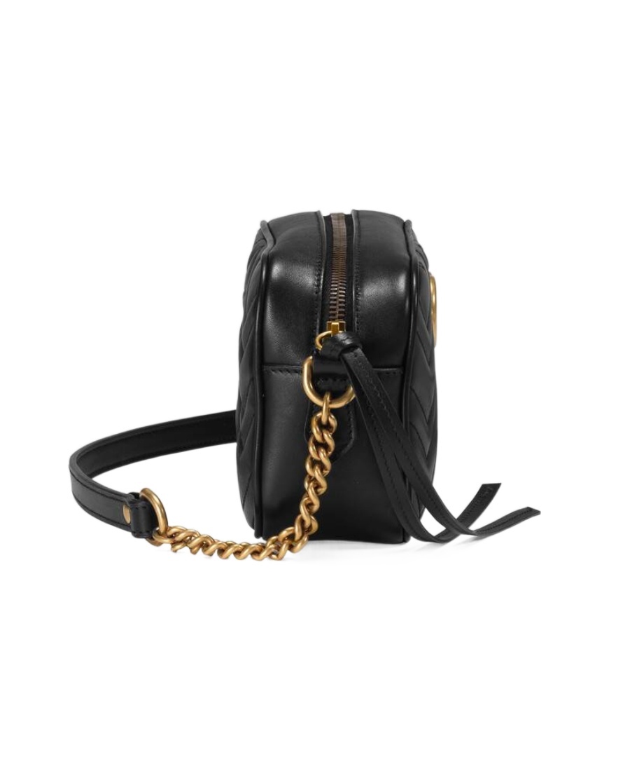 Gucci Gg Marmont Shoulder Bag In Black