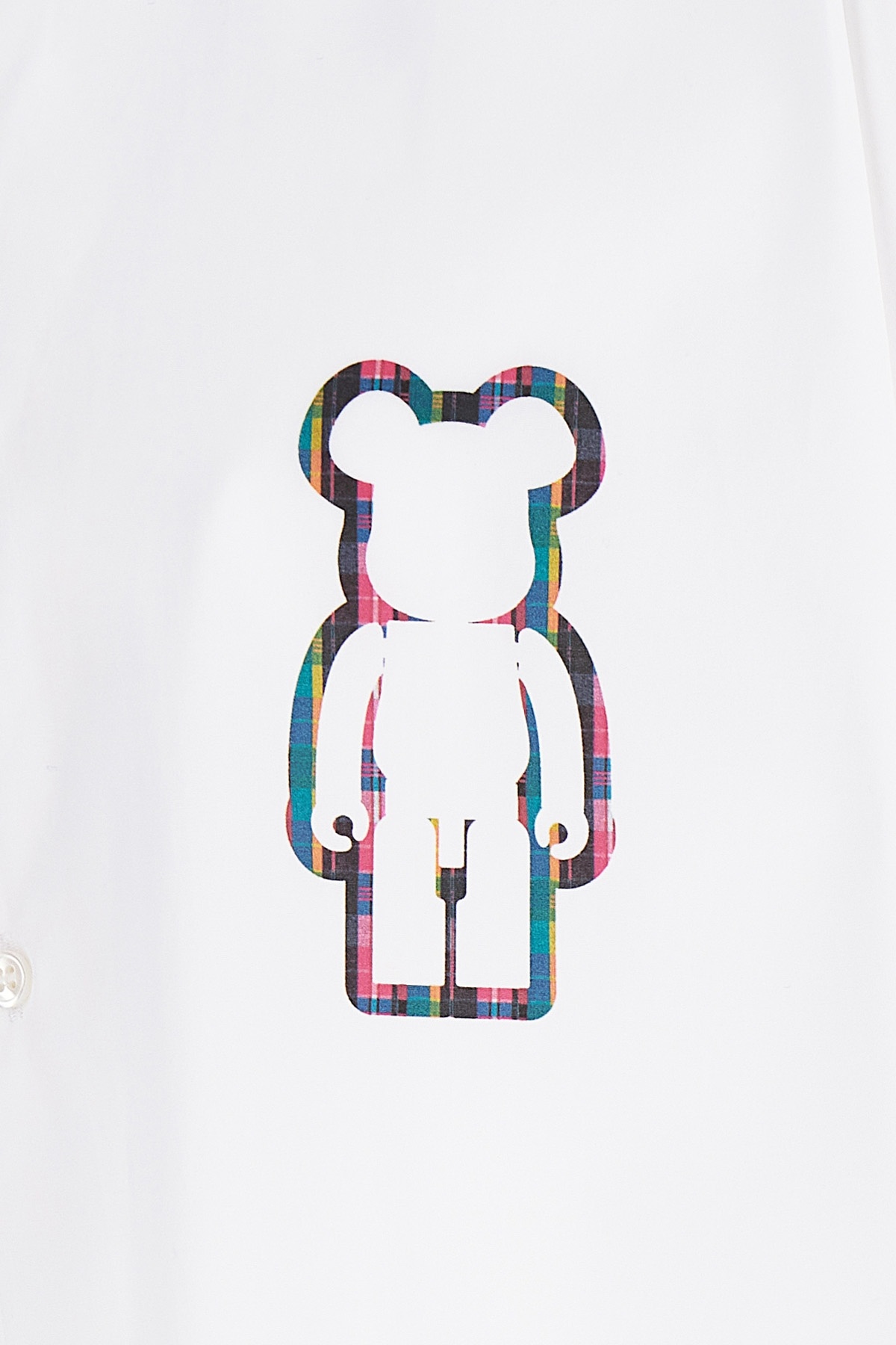 Comme Des Garçons Shirt Be@rbrick Graphic Print Short Sleeves