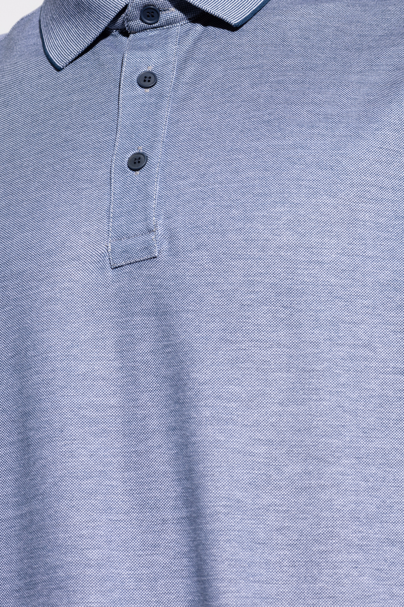 Paul & Shark Cotton Polo Shirt In Blue