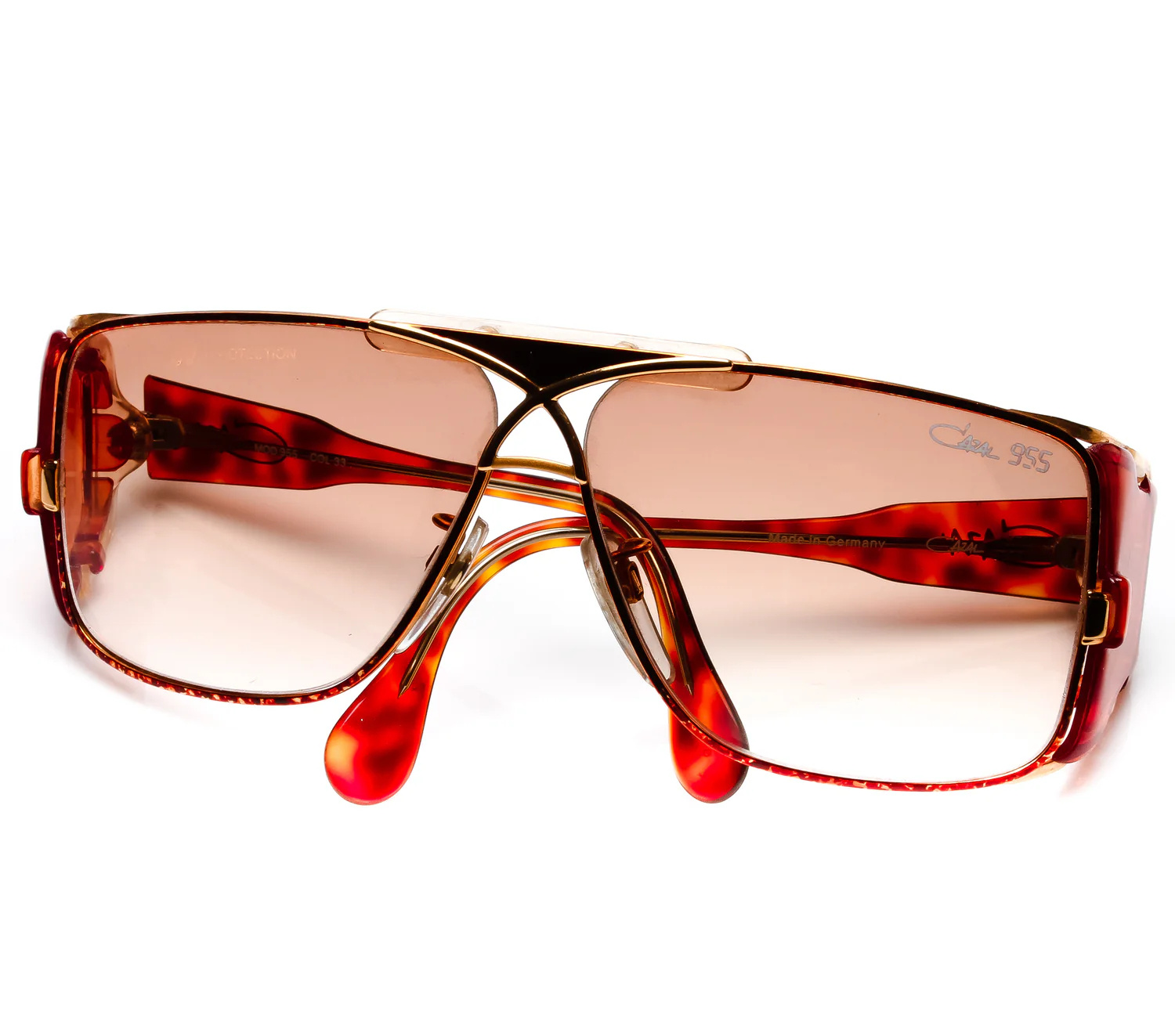 Cazal Retro Sunglasses In Brown