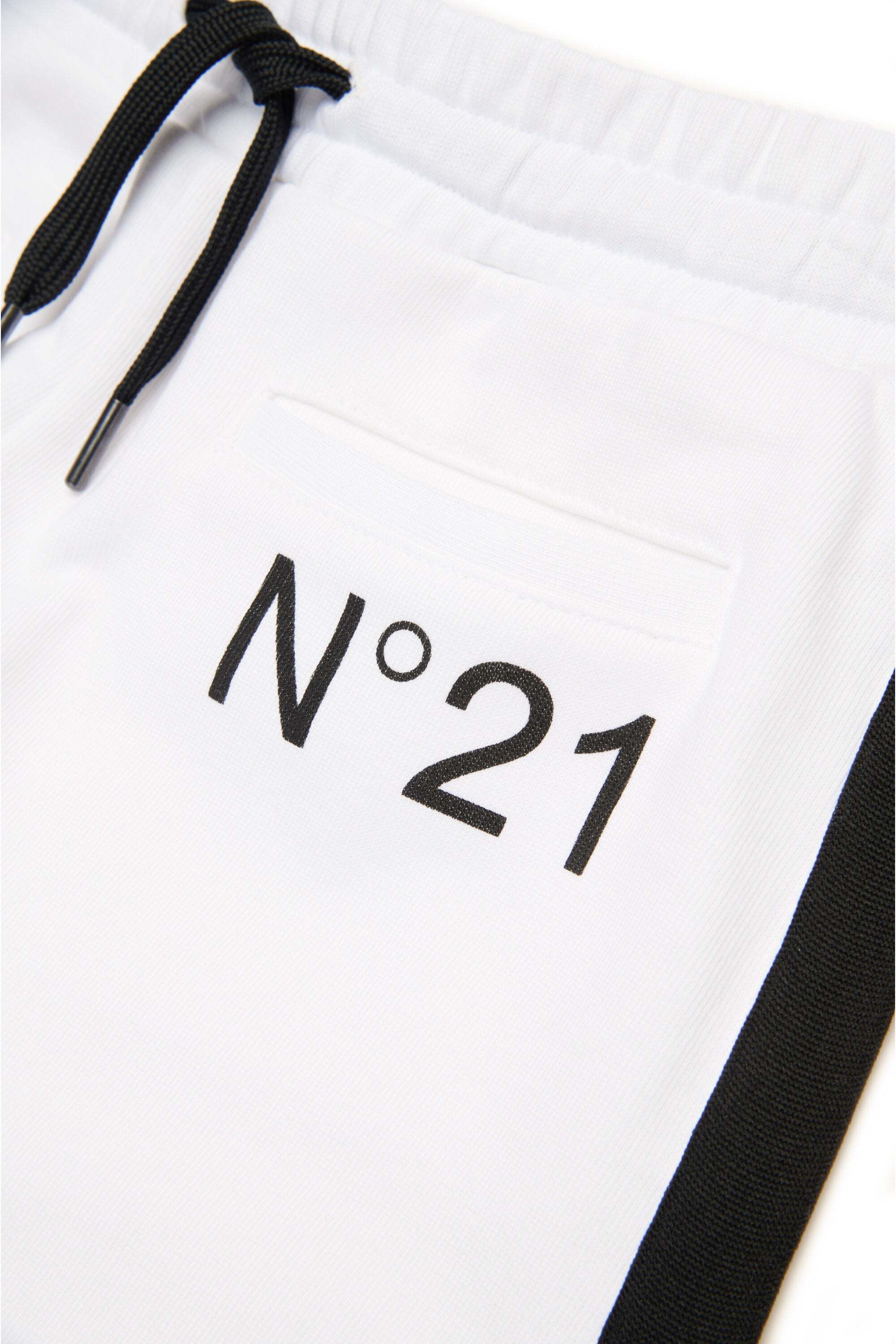 N°21 Logo-print Track Pants In White