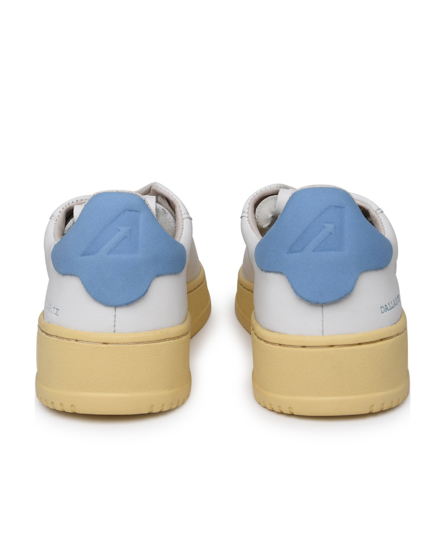 Autry Tie Round-headed Low-top Casual Shoes In White