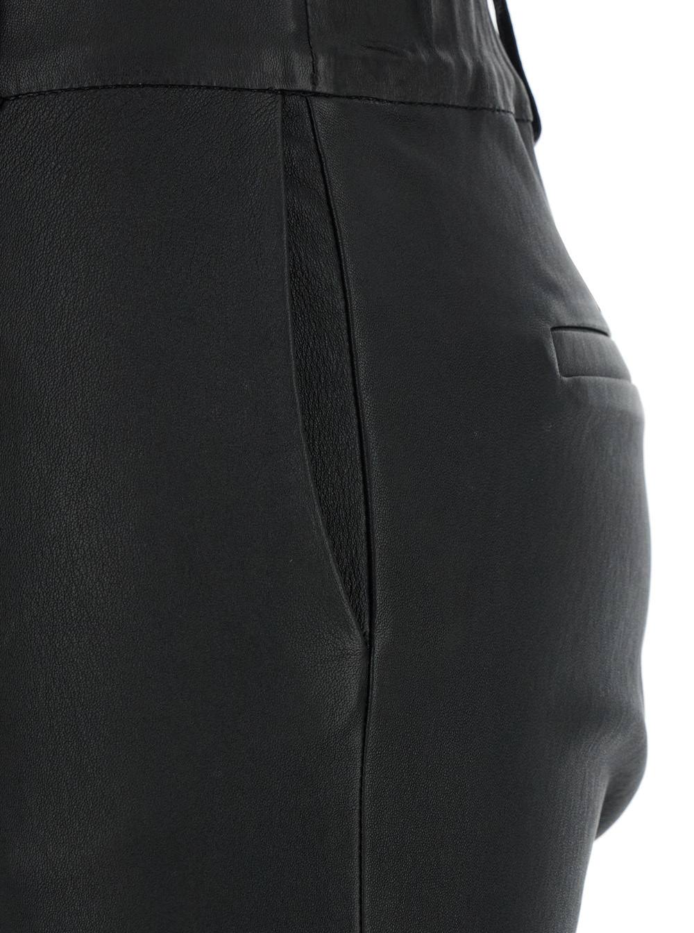 Arma Leather Trousers In Black