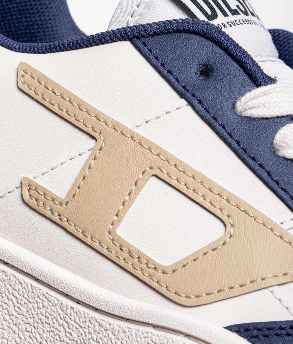 Diesel Logo Sneakers In White