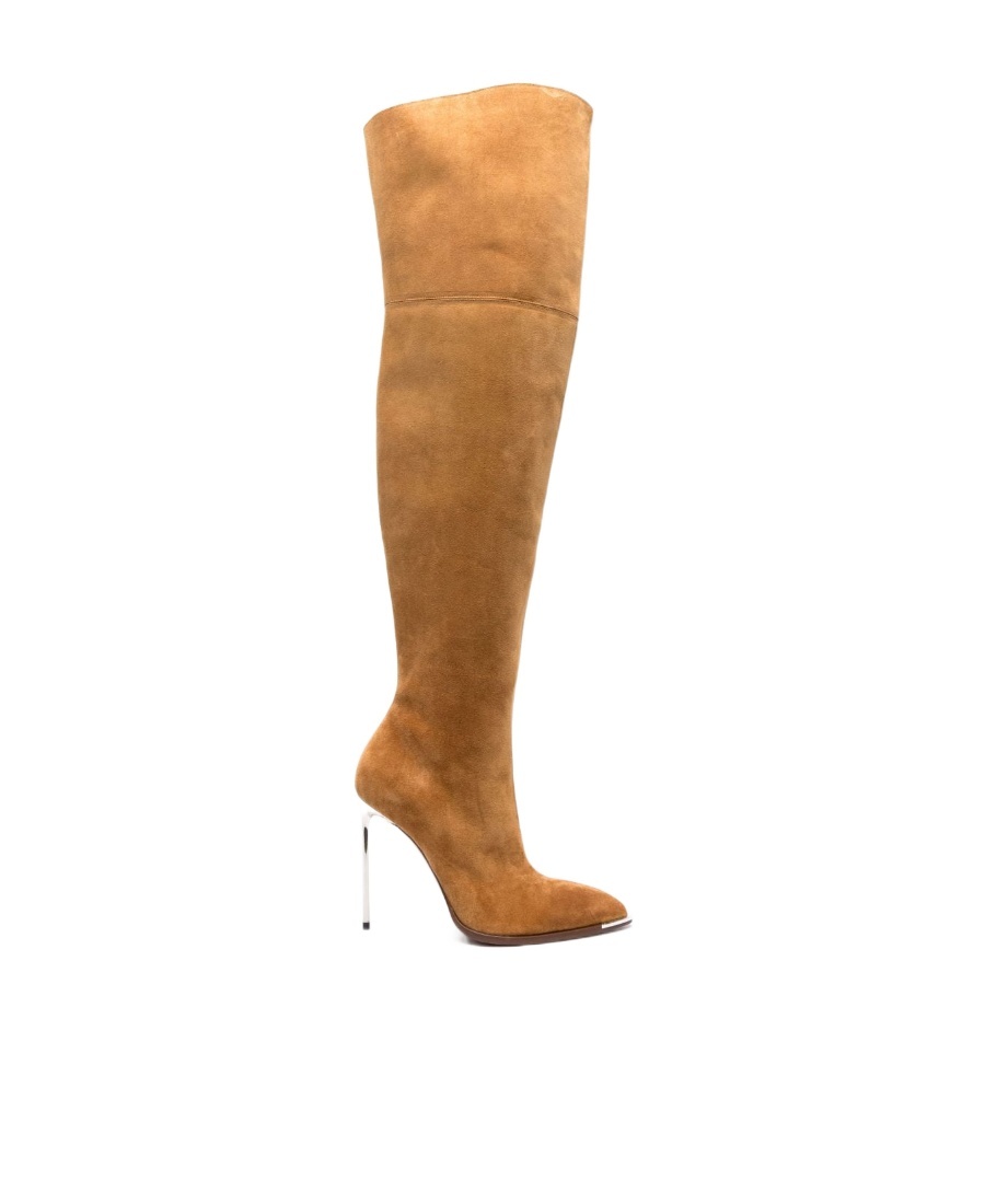 Bally Pointed Boots In Brown