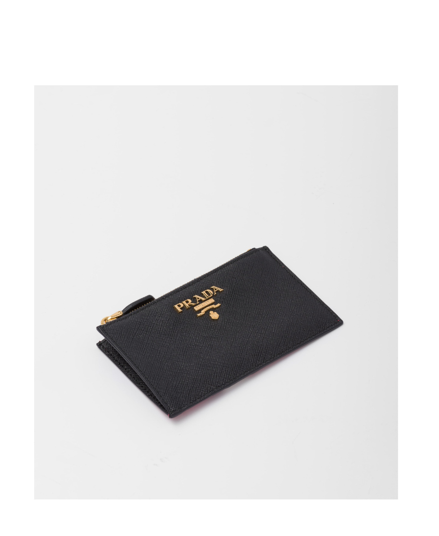 PRADA SAFFIANO LEATHER CARD HOLDER