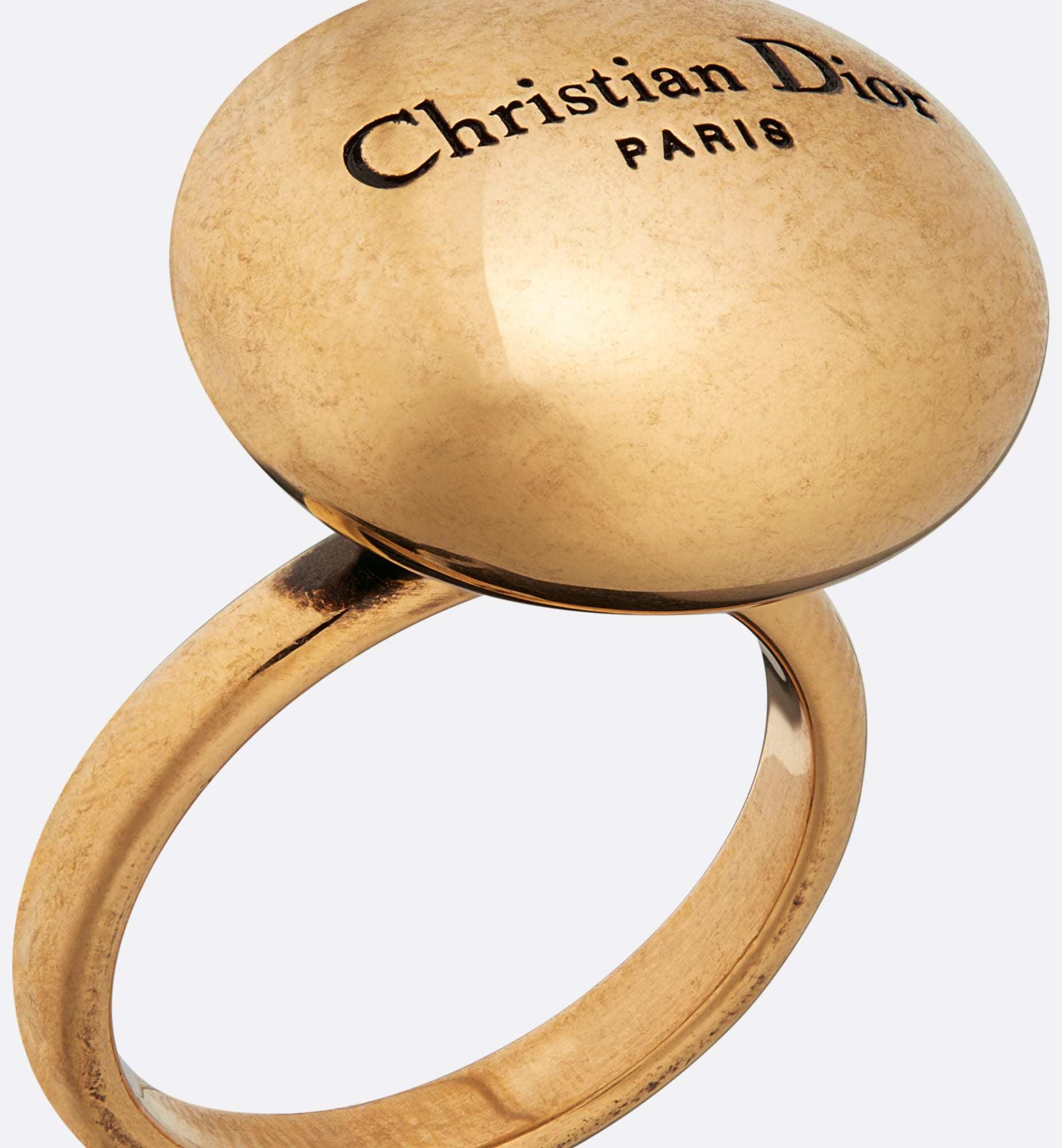 Dior D-pépite Ring In Yellow