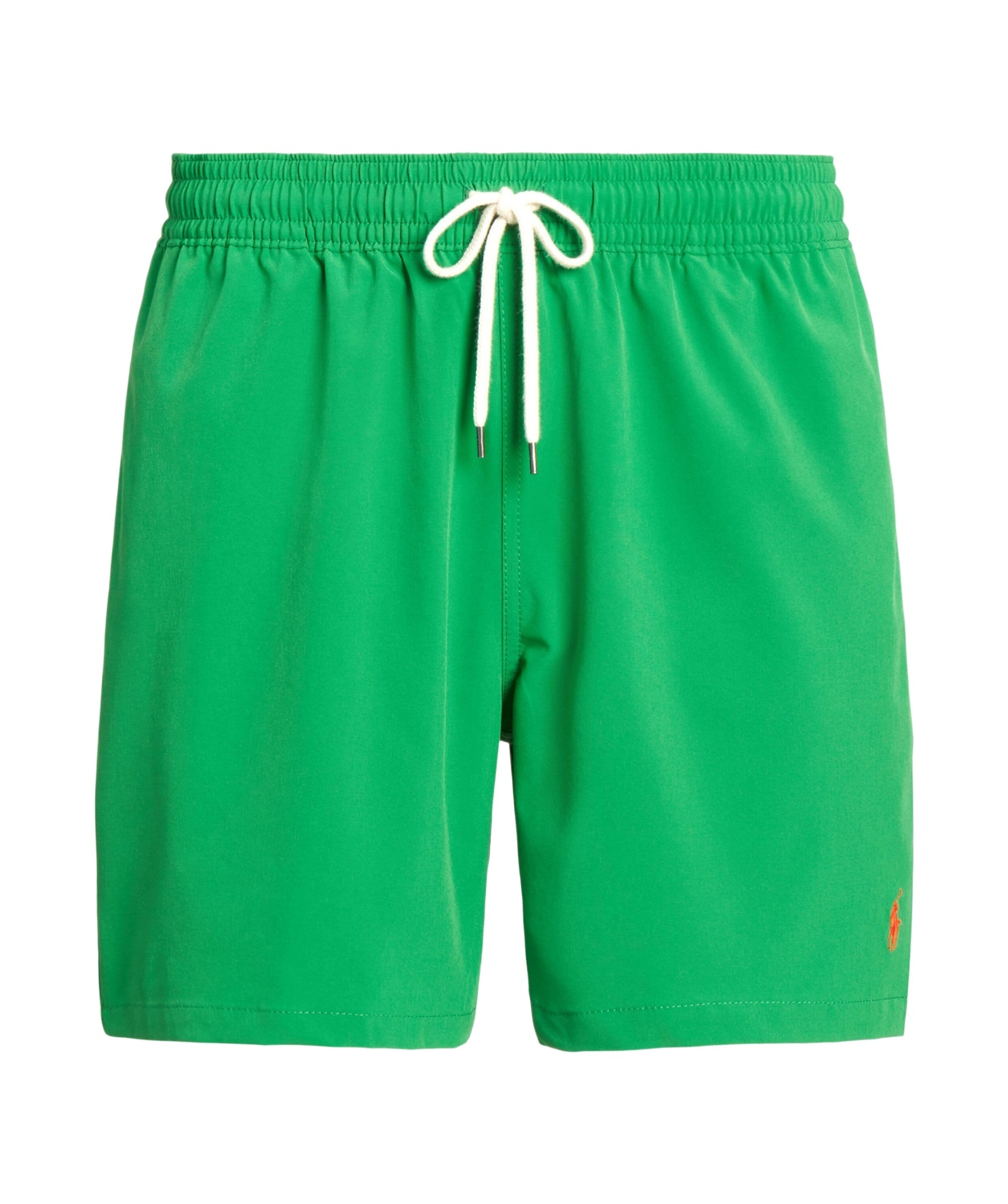 Polo Ralph Lauren Polo Pony-embroidered Swim Shorts In Green