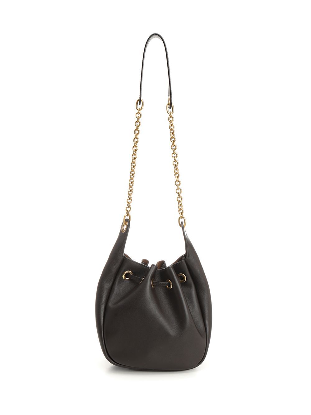 Saint Laurent Supple Bucket Bag In Black