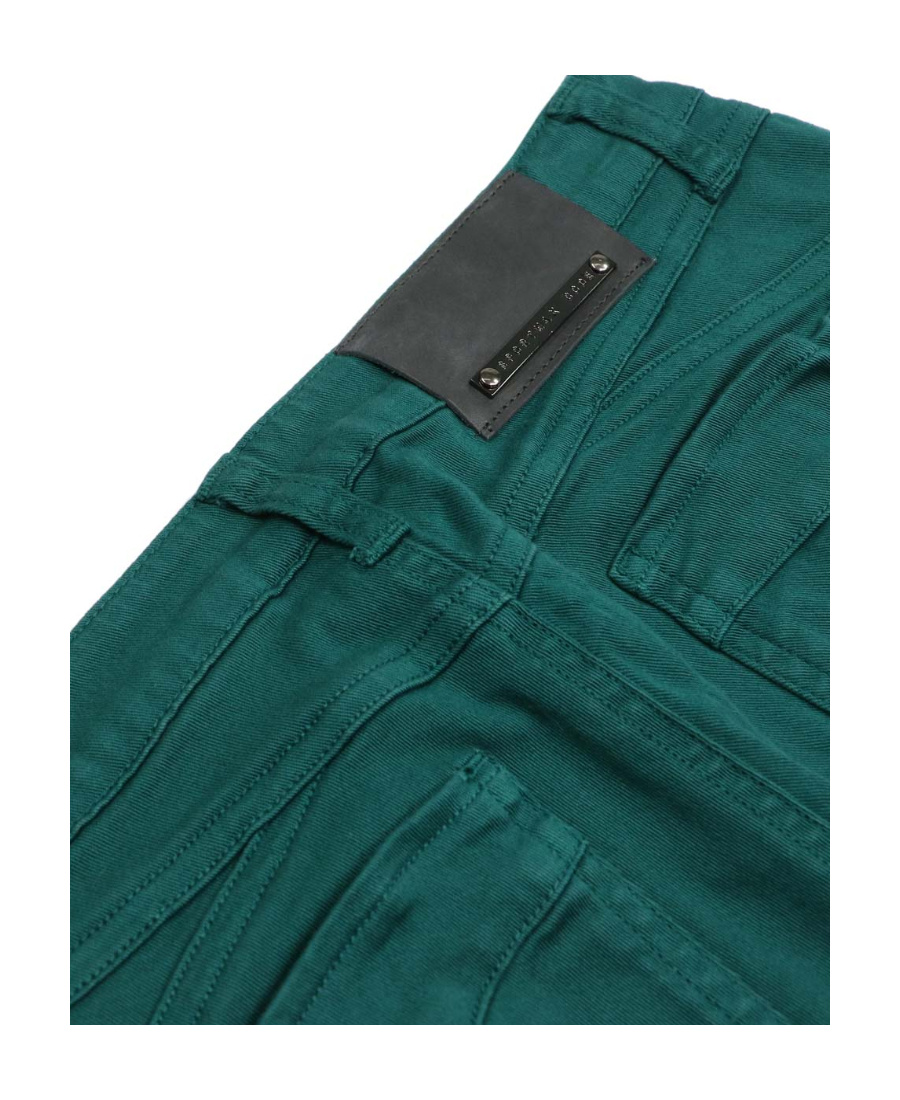 Sportmax Logo Details Jeans In Green