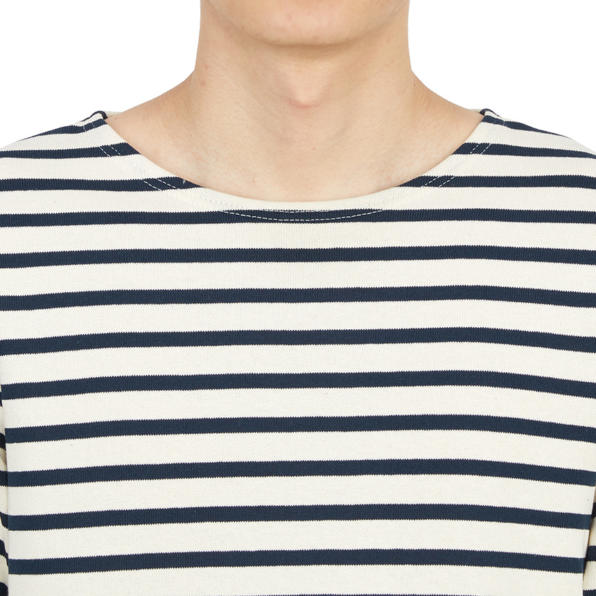 Saint James Striped Graphic T-shirt