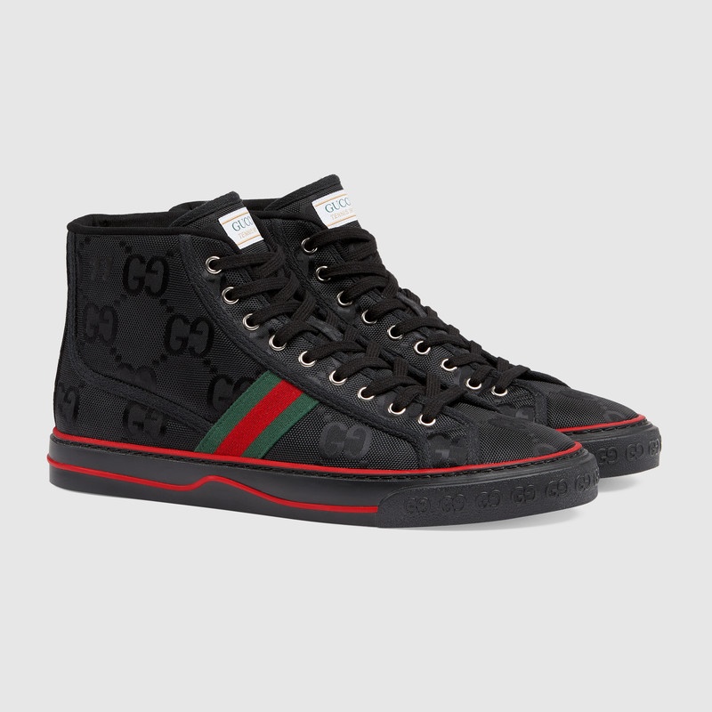 Gucci Tennis 1977 Off The Grid High Top Sneaker In Black
