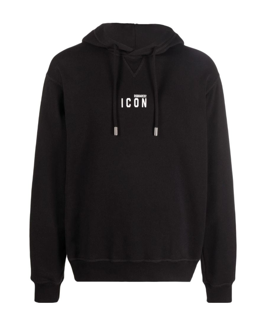 Dsquared2 Logo Hoodie In Black