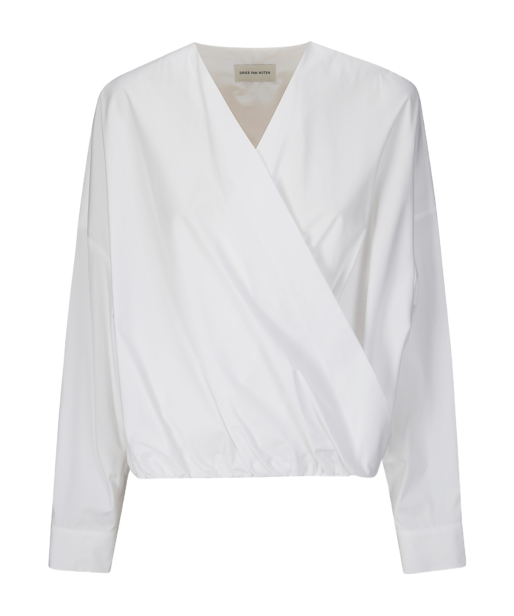 Shop Dries Van Noten 'camiel' Top In White