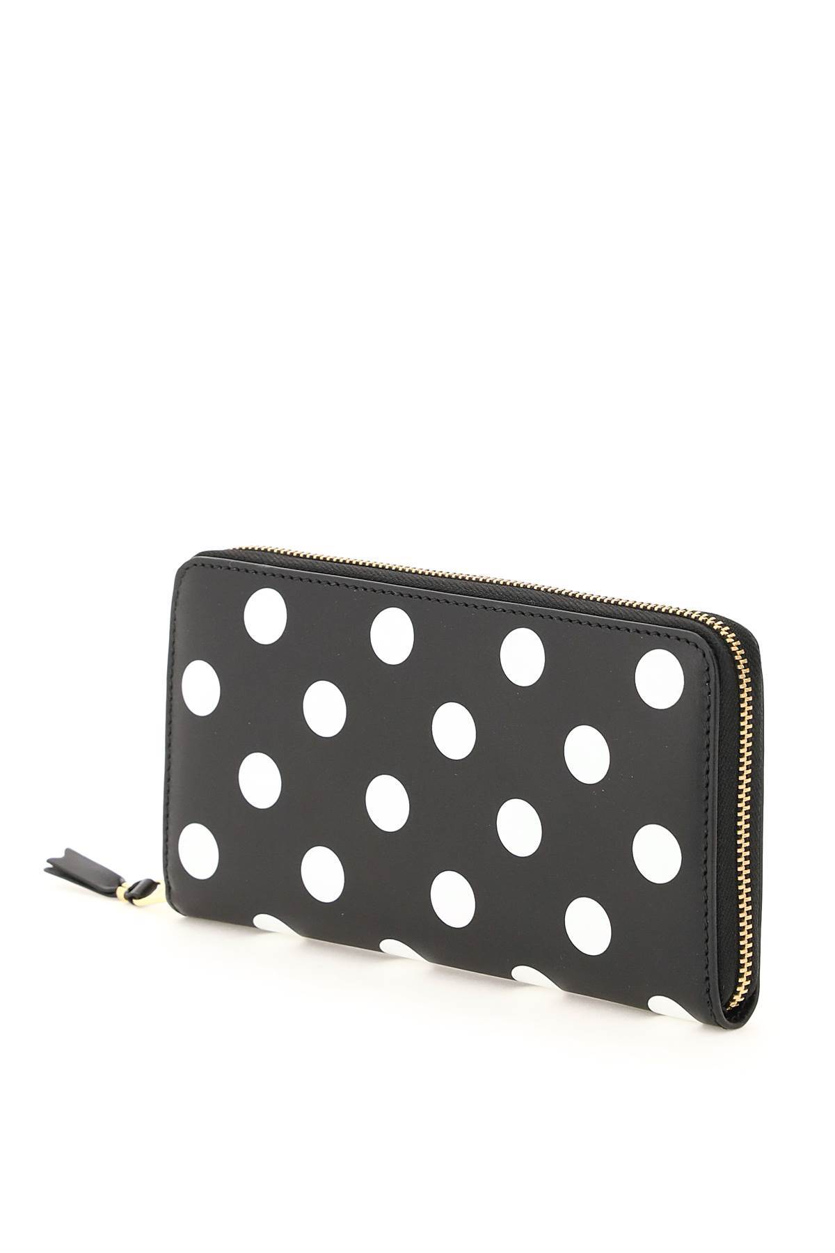 COMME DES GARÇONS WAVE POINT ZIPPER HANDBAG