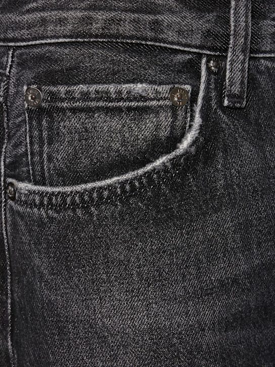 AGOLDE DENIM TROUSERS WITH BELT LOOPS