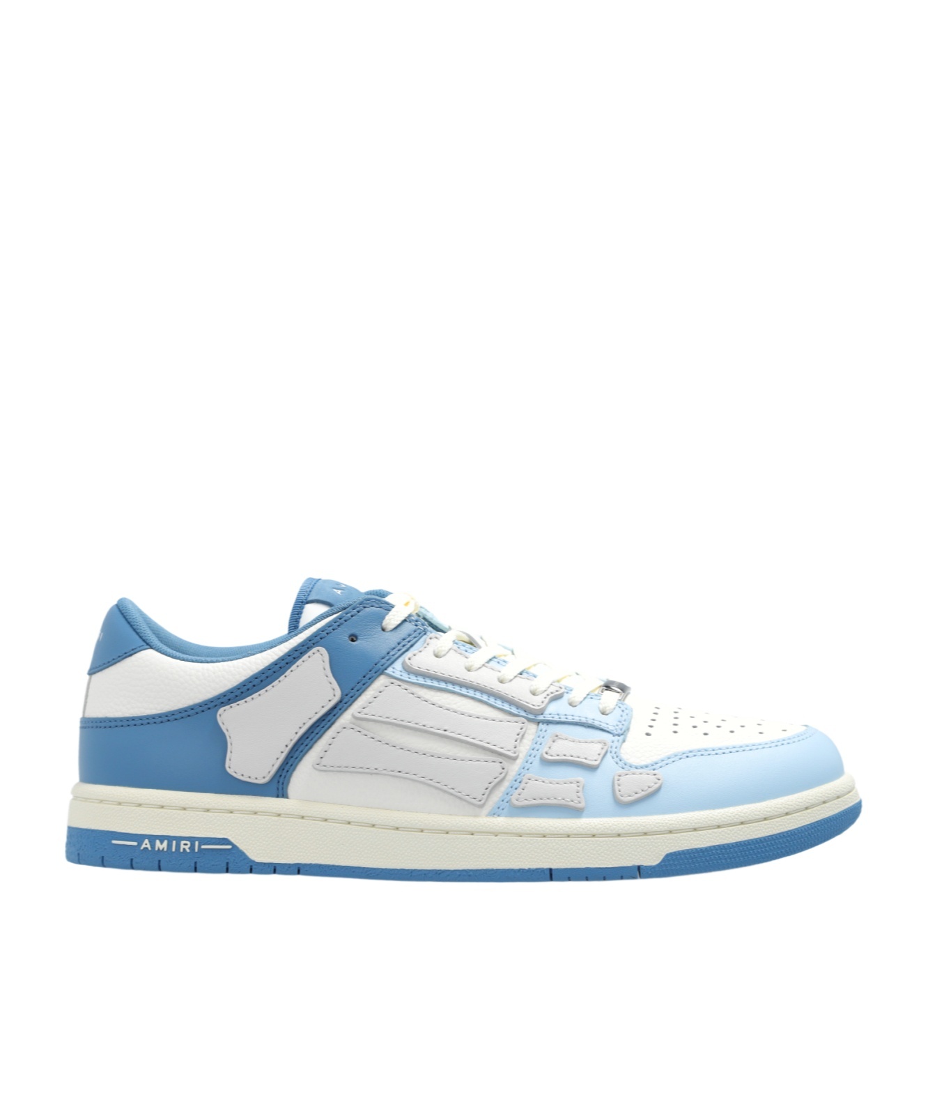 Shop Amiri Skel Top Sneakers In White