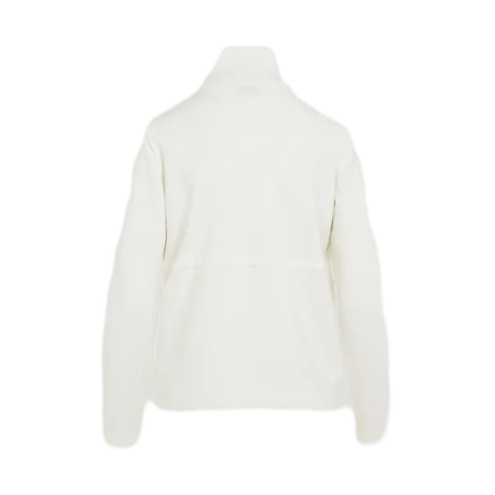 Moncler Wool Zip-up Down Cardigan In White