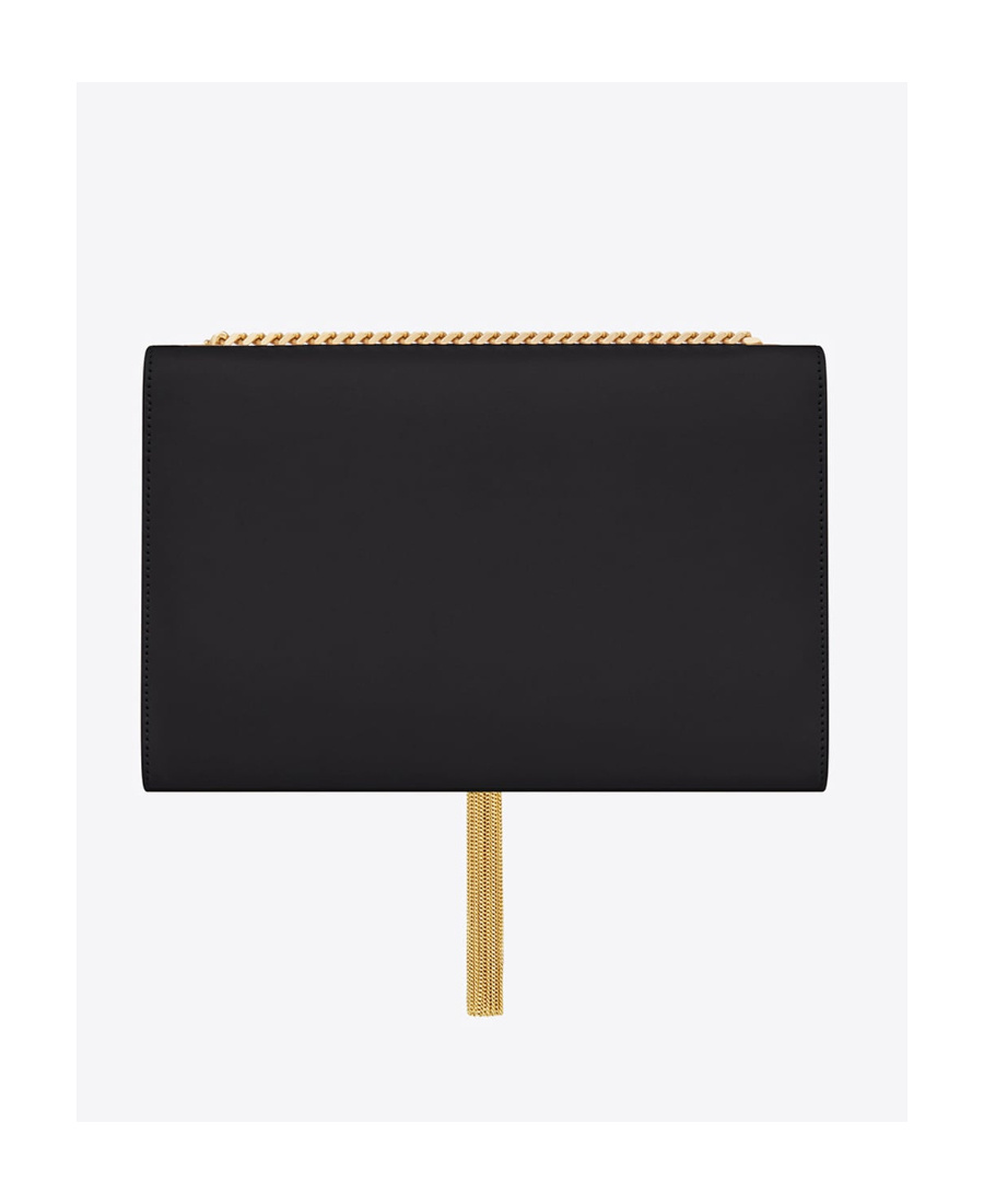 Saint Laurent Medium Monogram Kate Shoulder Bag In Green