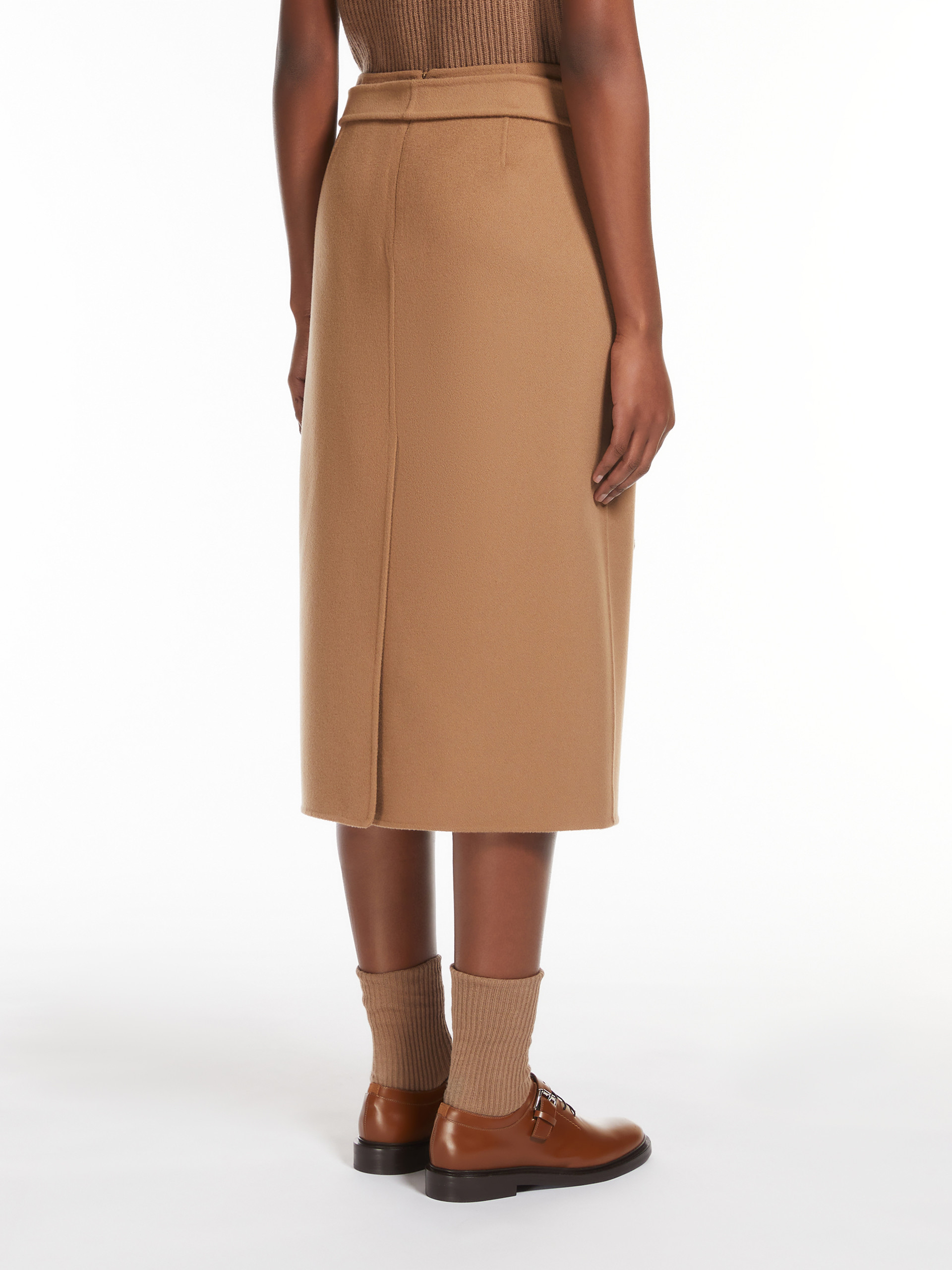 MAX MARA WOOL PENCIL SKIRT