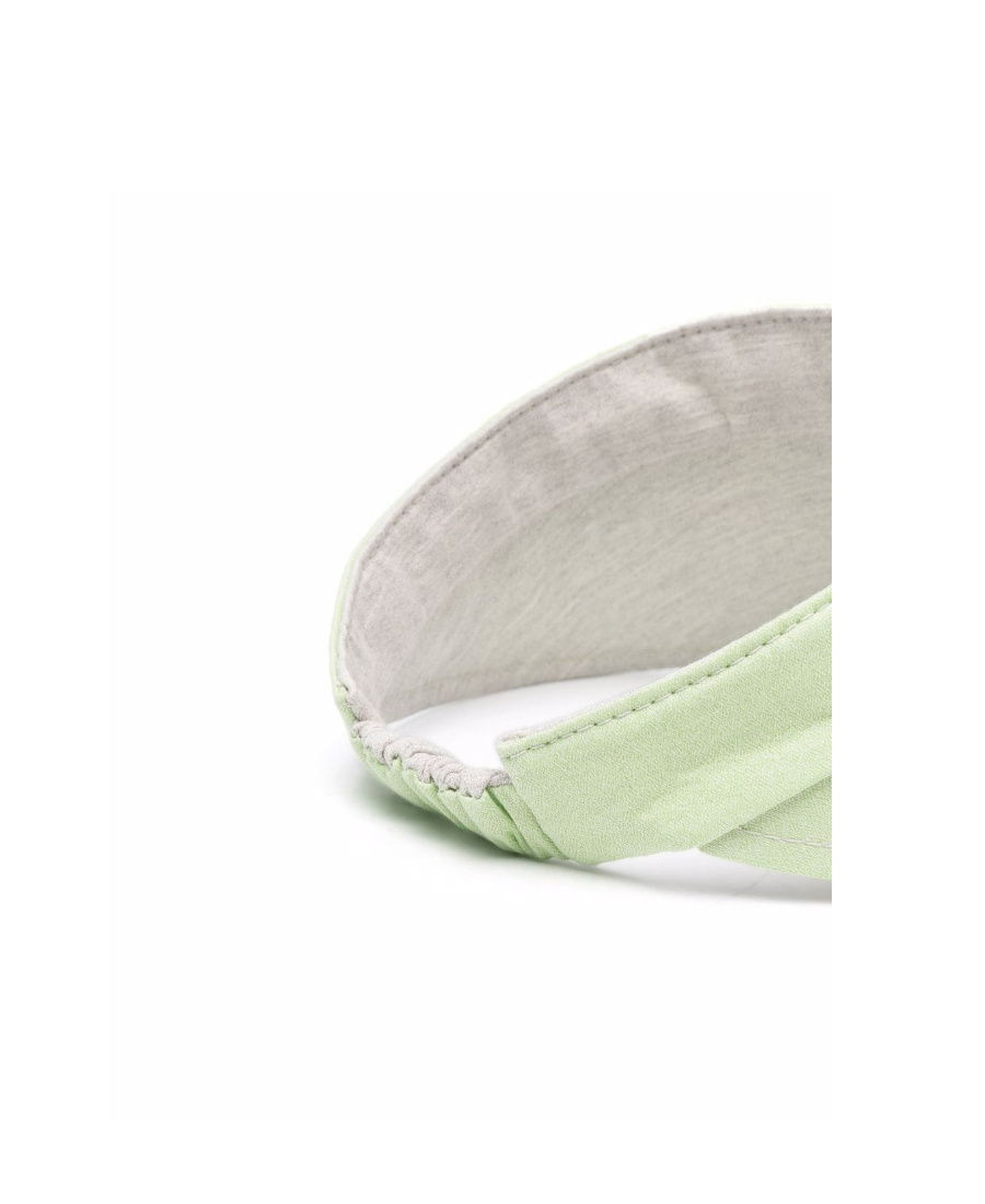 MAISON MICHEL CURVE-PEAK SUN HAT 