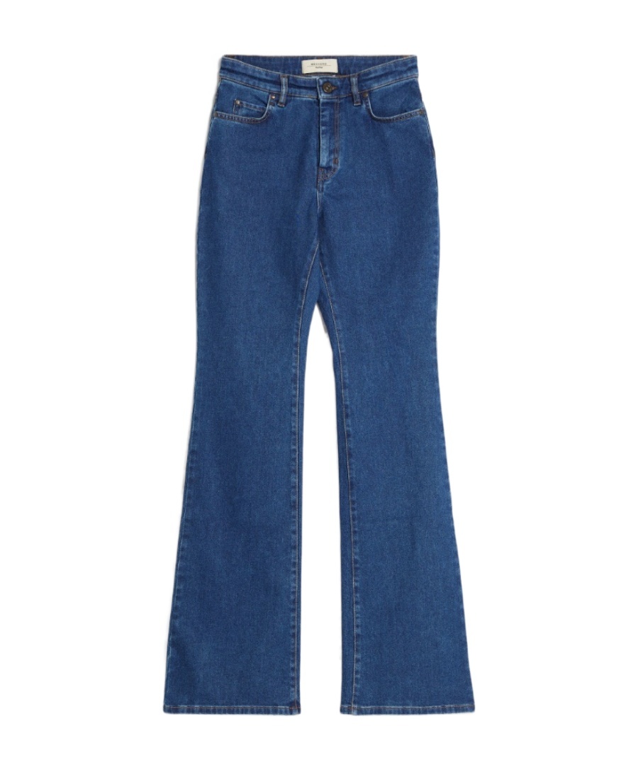 Weekend Max Mara Flared Jeans In Blue
