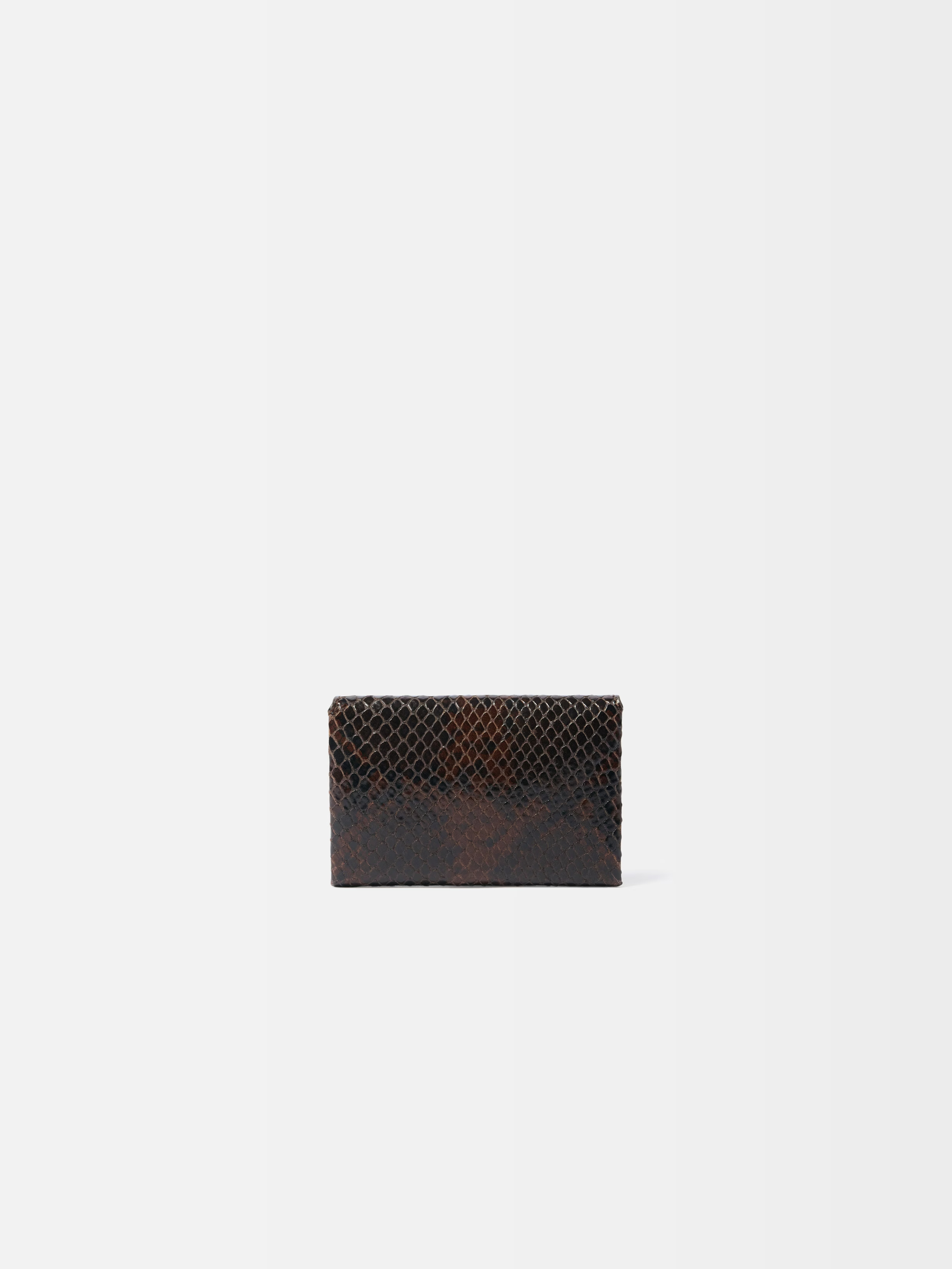 Jacquemus The Enveloppe Card Holder In Black