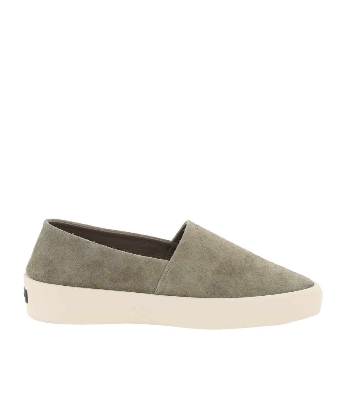 Fear Of God Suede Slip-on Sneakers In Nude