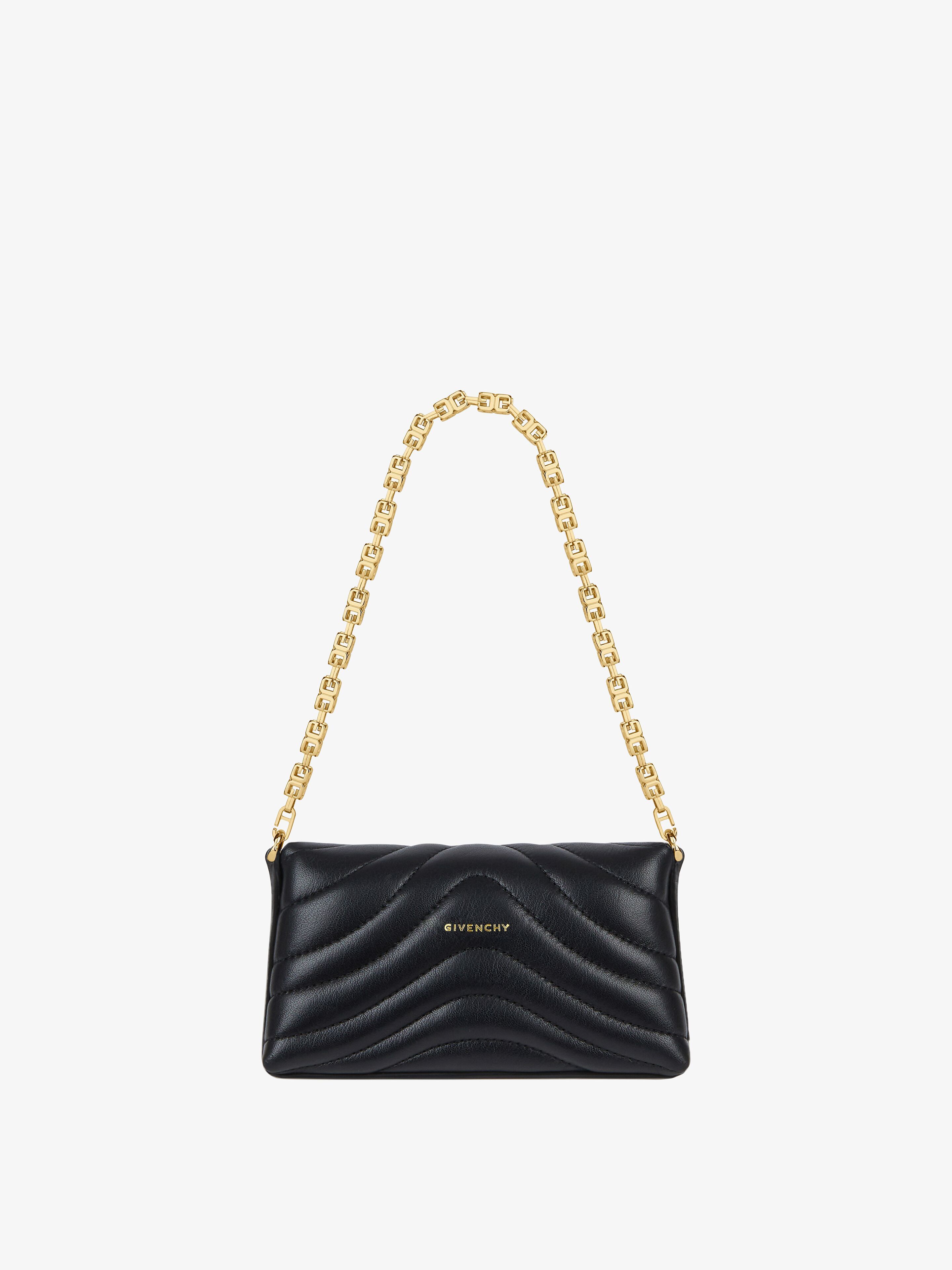 Givenchy Micro 4g Soft Shoulder Bag In Black