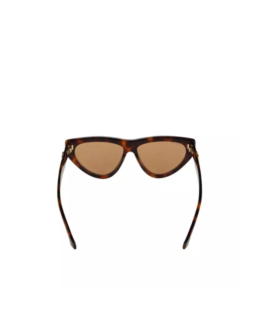 Shop Gucci Tortoiseshell Cat-eye Sunglasses In Brown