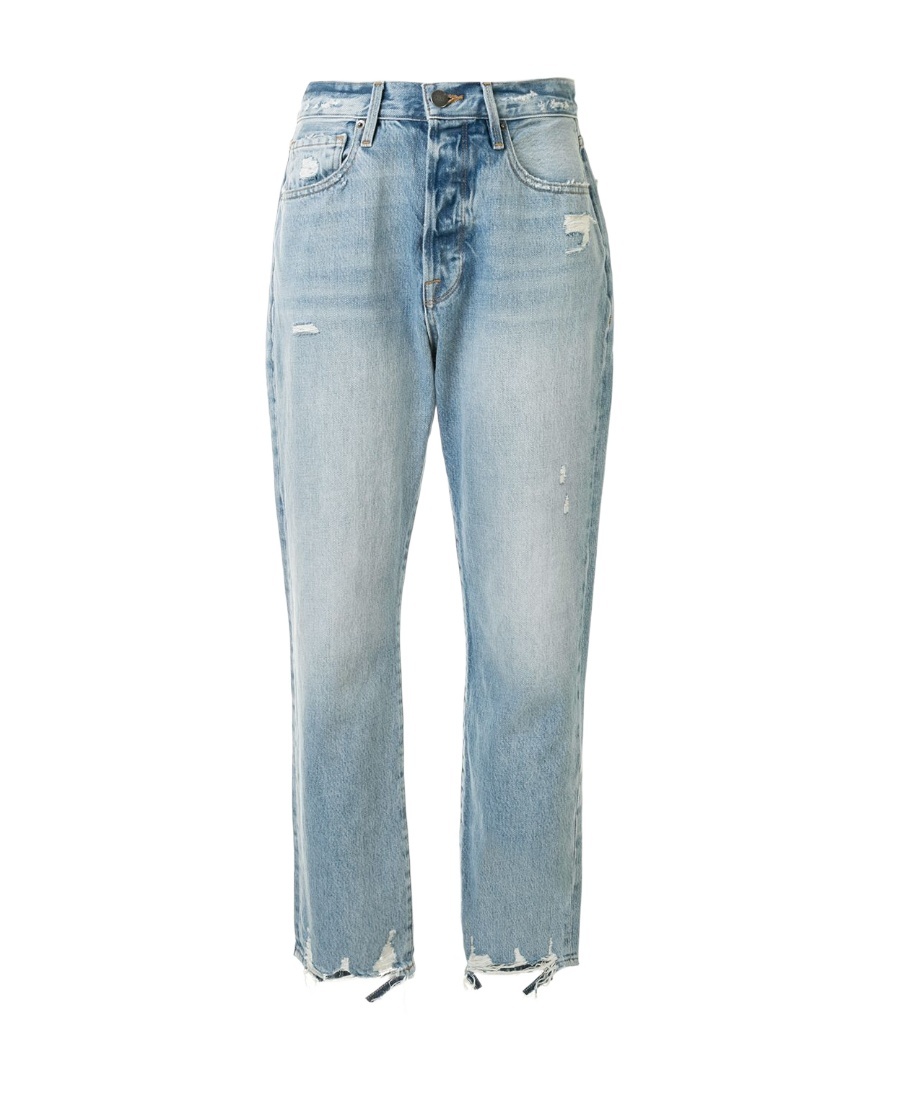 FRAME LE ORIGINAL RIPPED JEANS 