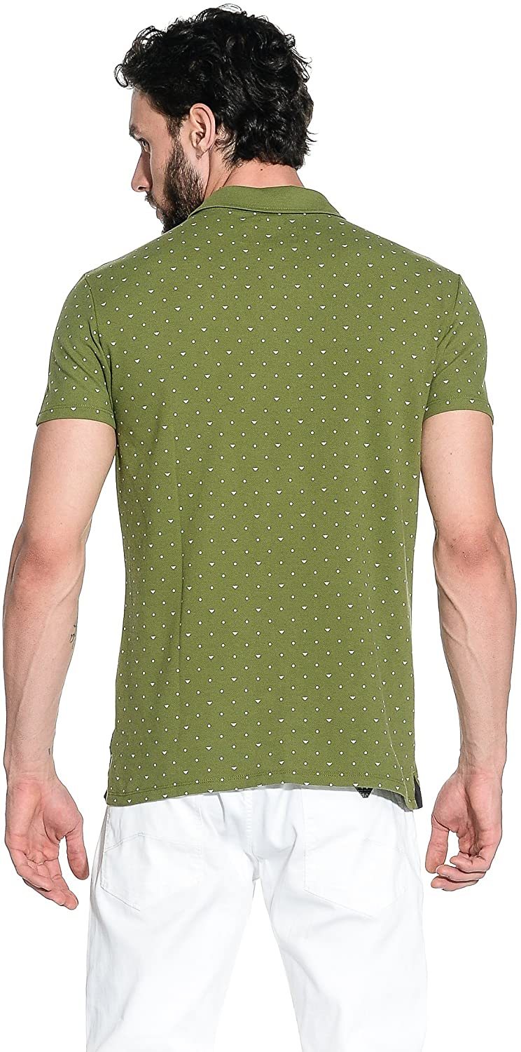 ARMANI JEANS LOGO DETAILS POLO SHIRT