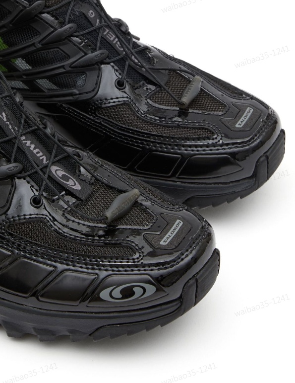 Shop Mm6 Maison Margiela Mm6 X Salomon Acs Pro Sneakers In Black