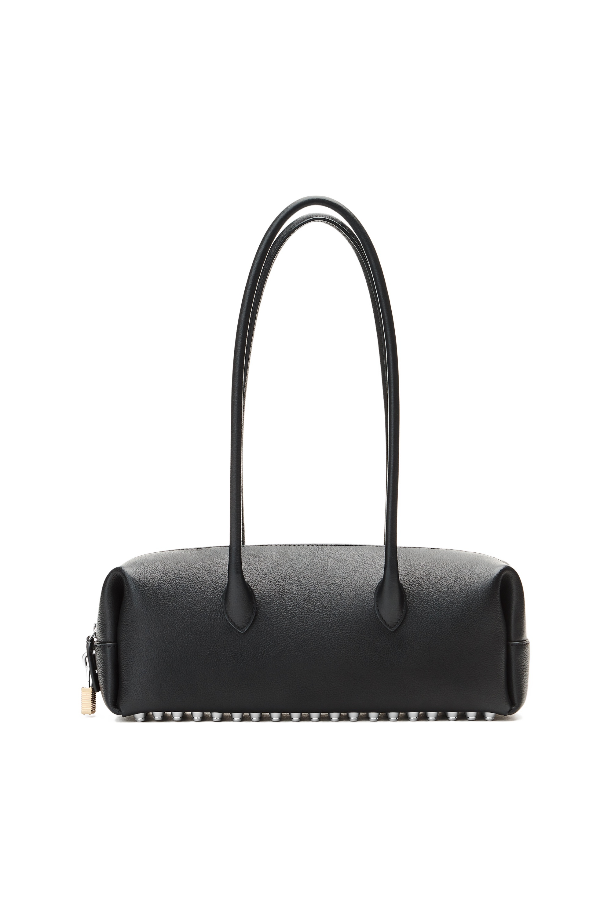 Alexander Wang Medium Roux Key-charm Shoulder Bag In Black