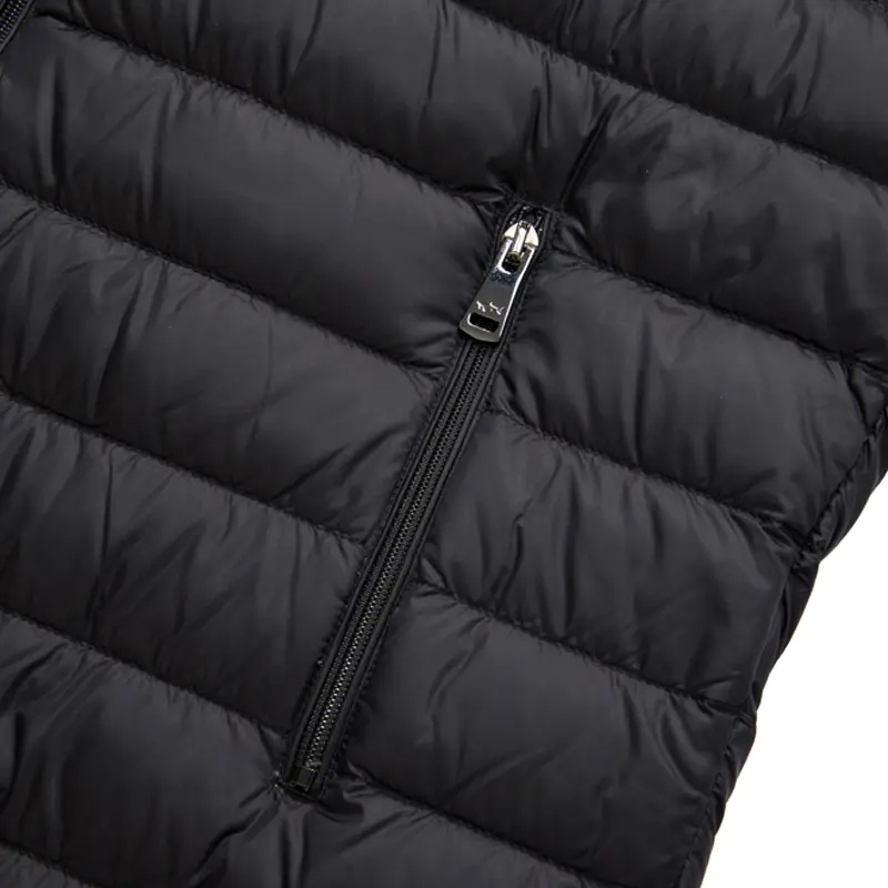 Paul & Shark Logo Down Jacket In Black