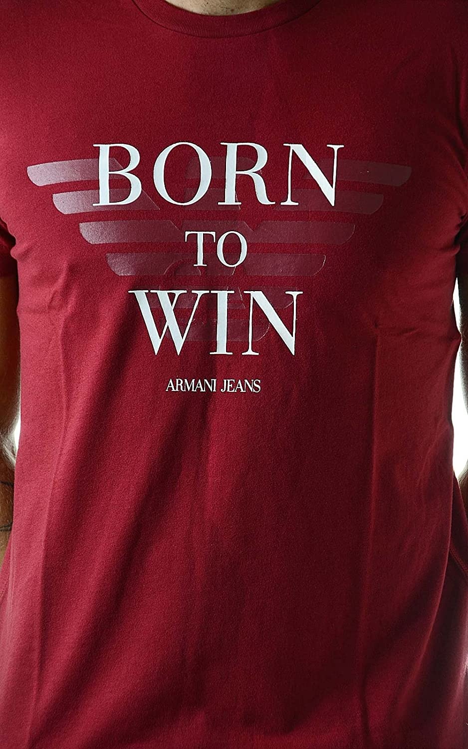 ARMANI JEANS LOGO DETAILS T-SHIRT