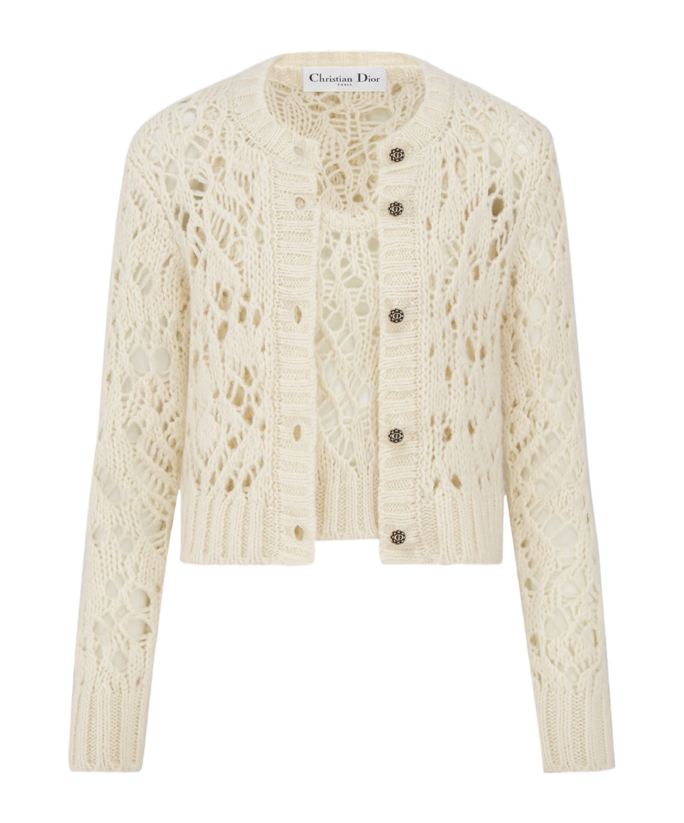 Dior Twinset In Animal Print