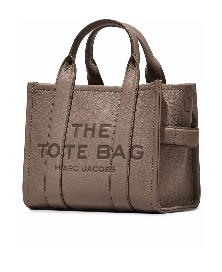 Marc Jacobs The Leather Small Tote Bag In Brown