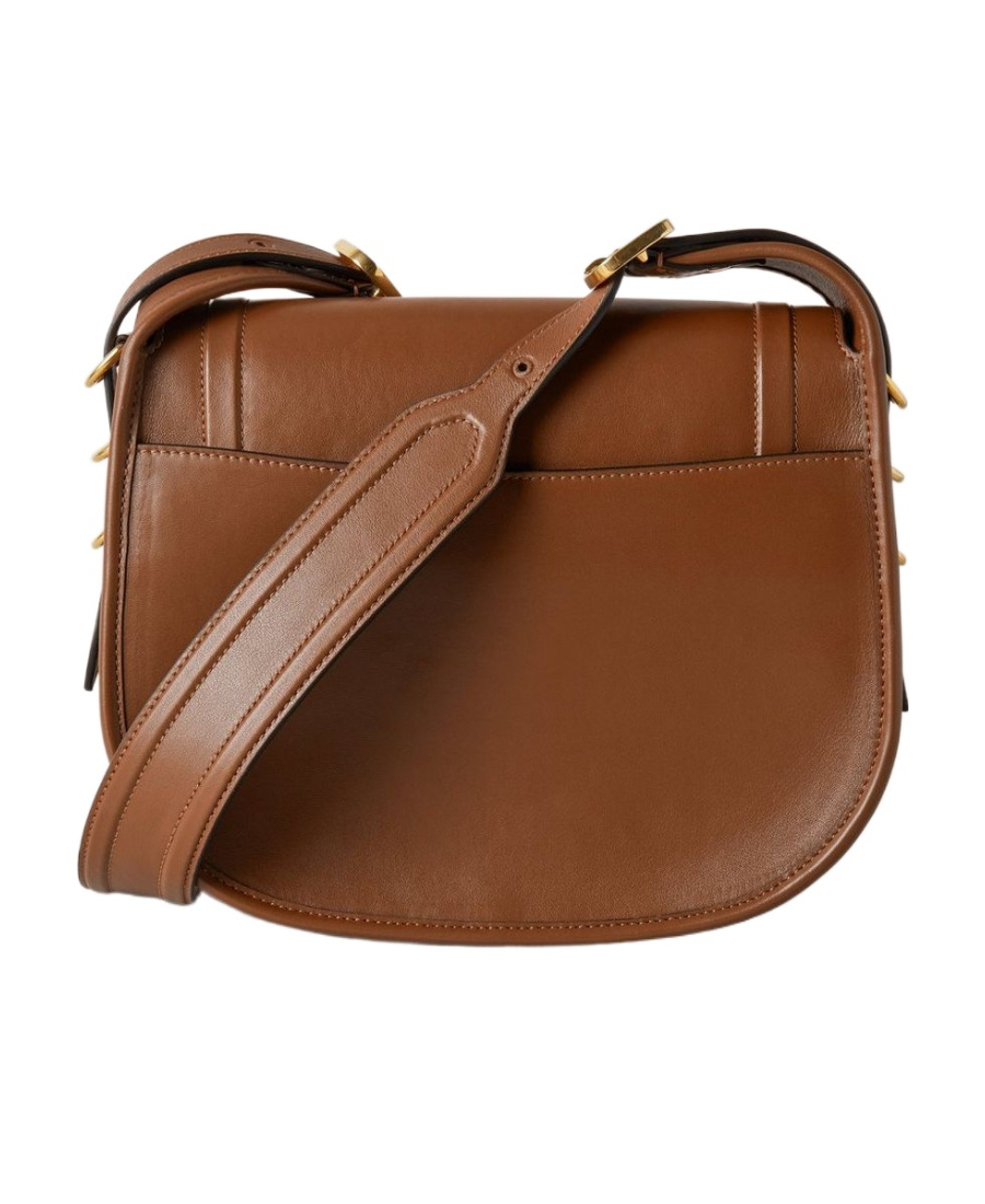 Mulberry Logo-plaque Leather Satchel Bag In Brown