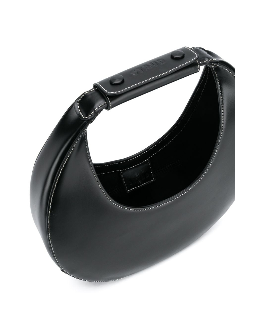 Staud One Handle And One Shoulder Bag In Black