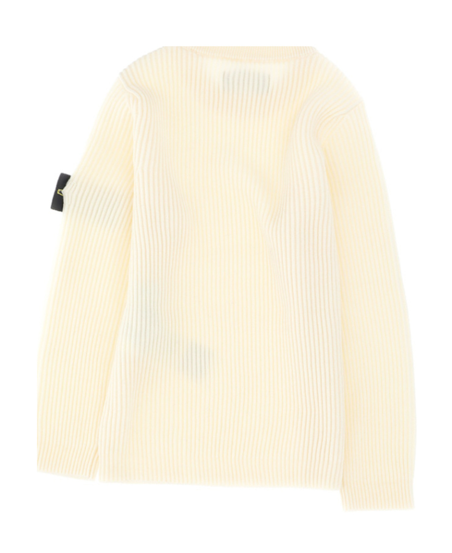 STONE ISLAND COMPASS-BADGE VIRGIN-WOOL JUMPER