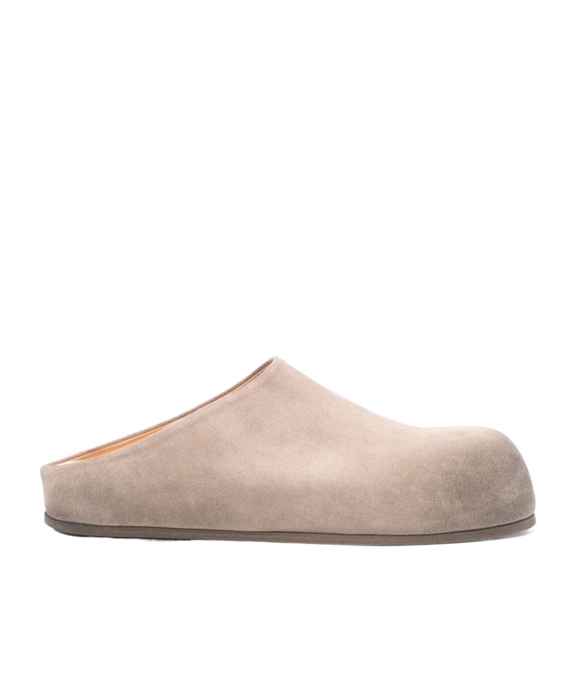 Marsèll Large Suede Round Toe Loafers In Nude