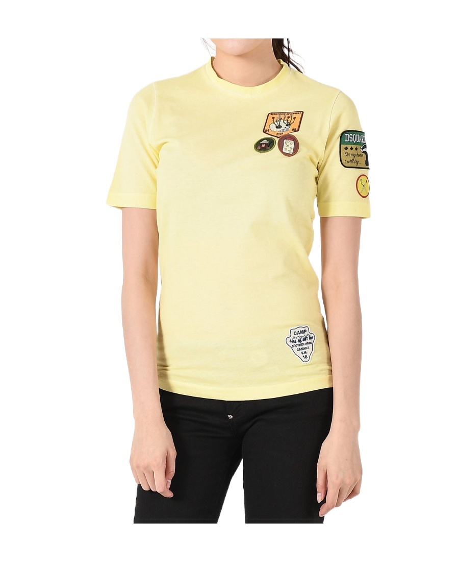 Dsquared2 Short-sleeved T-shirt In Nude