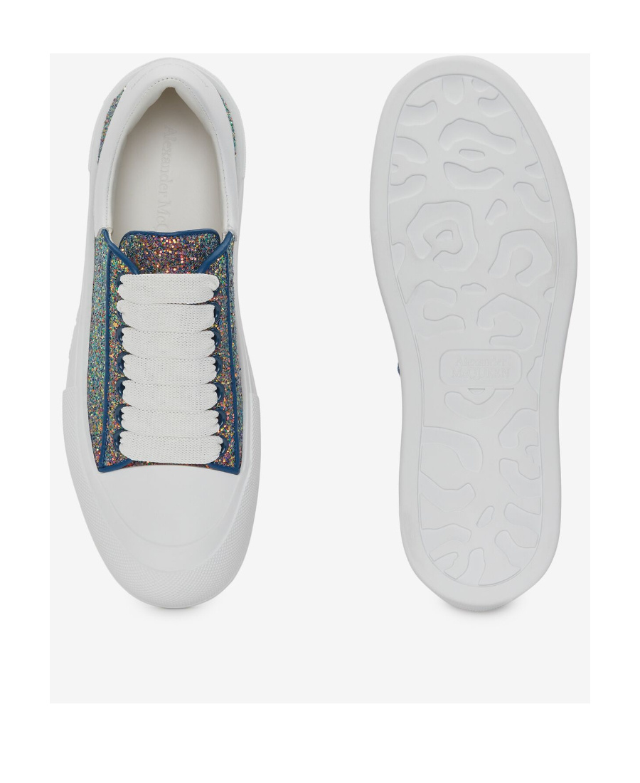 Alexander Mcqueen Deck Leisure Sports Shoes In White