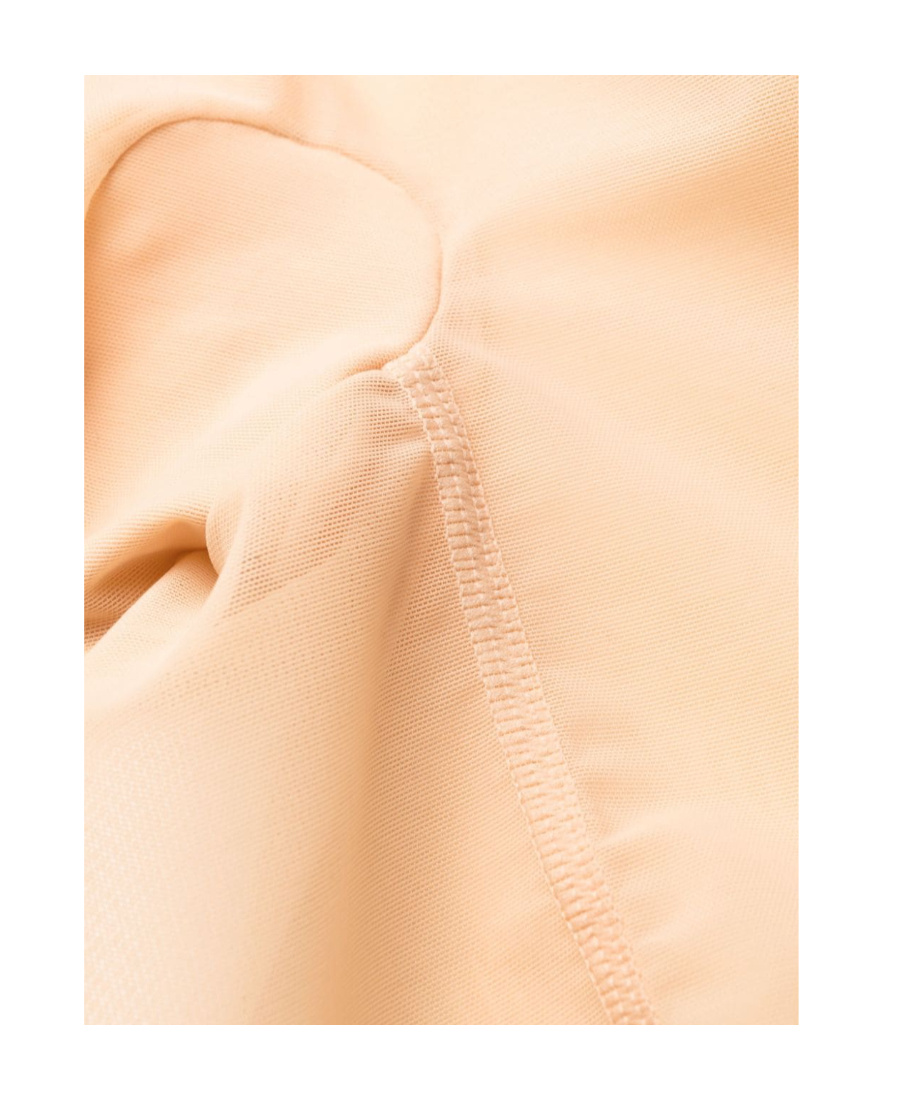 Wolford Tulle Control Shorts In Nude