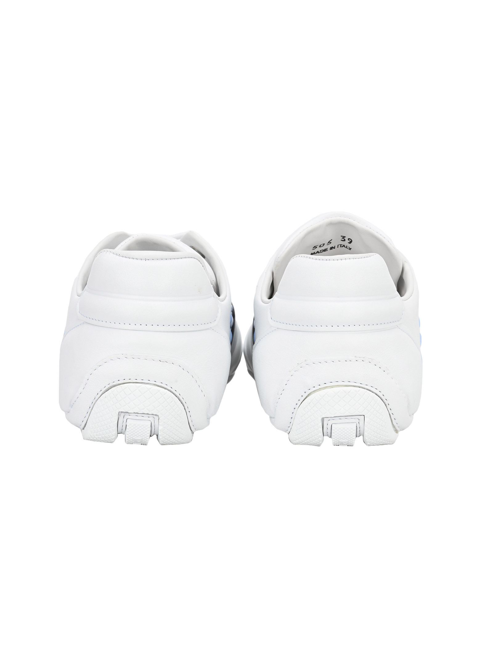 Prada Logo Details Casual Sneakers In White