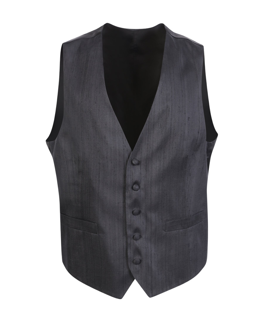 Shop Lardini Sleeveless Vest In Black
